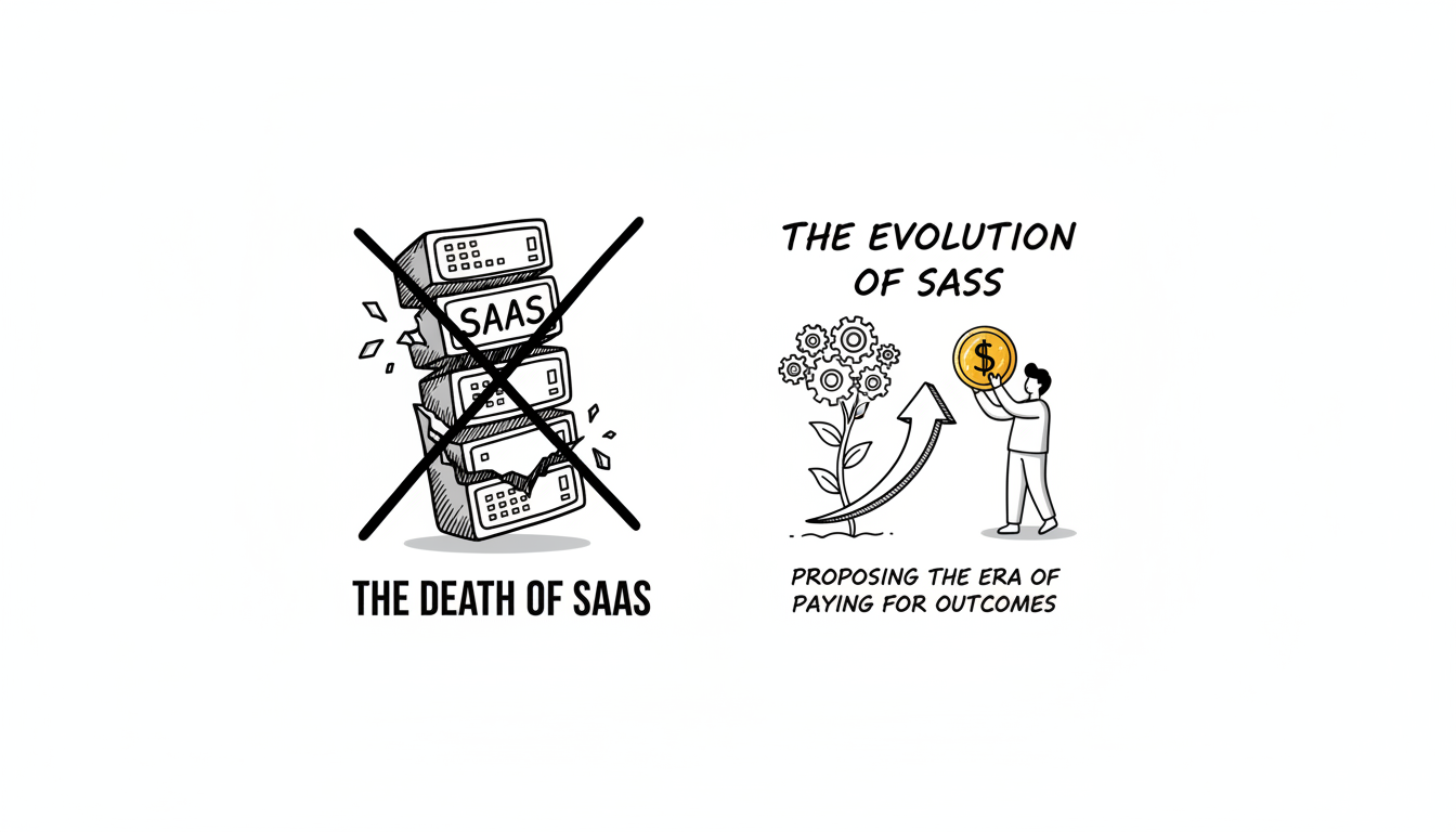 「SaaS の死」というより「SaaS の進化」：成果を買う時代への提案