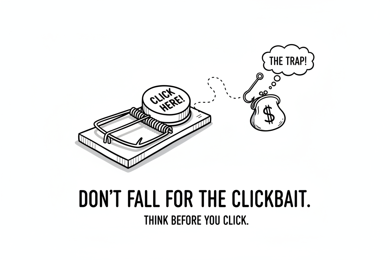 注意すべきなのが「クリックベイト」の罠
