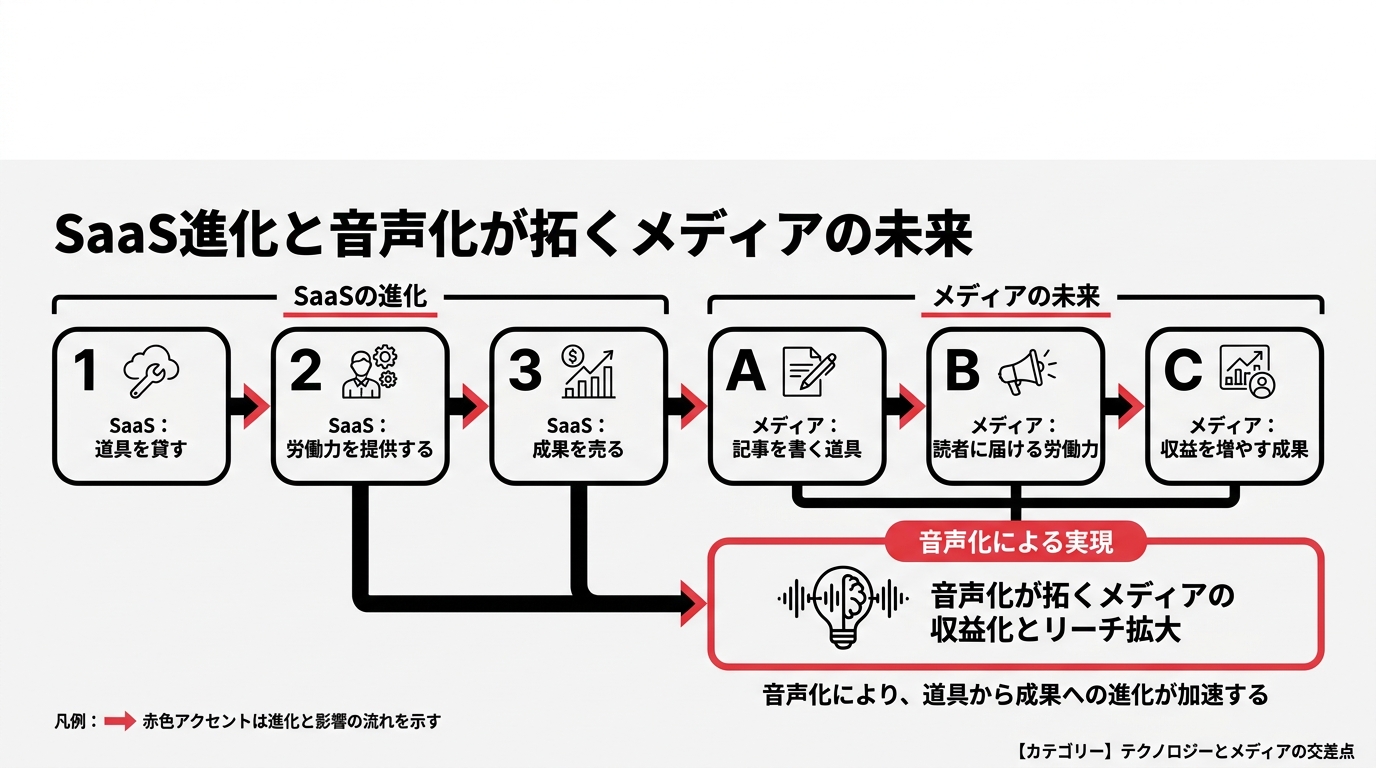 SaaSの進化と音声化の関係