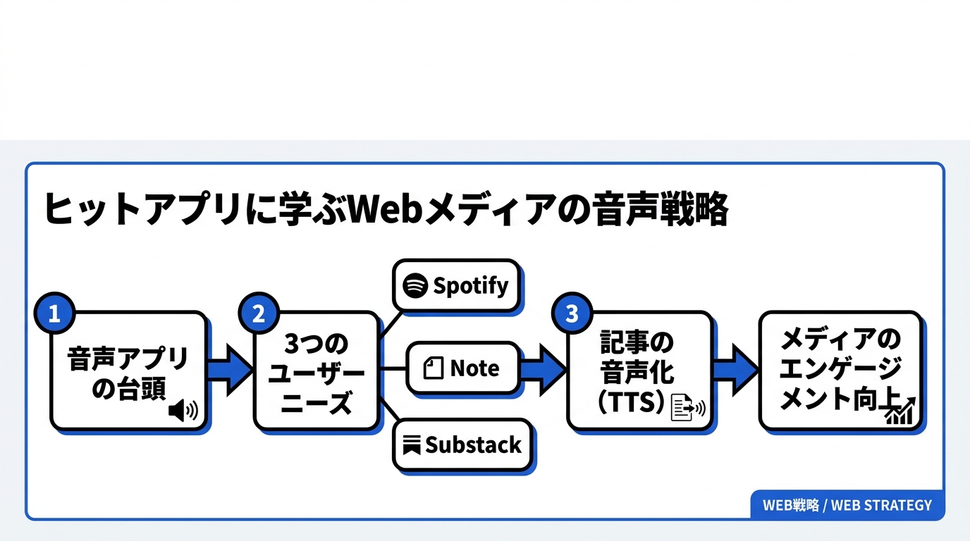 ヒットアプリに学ぶ「音声」のニーズ